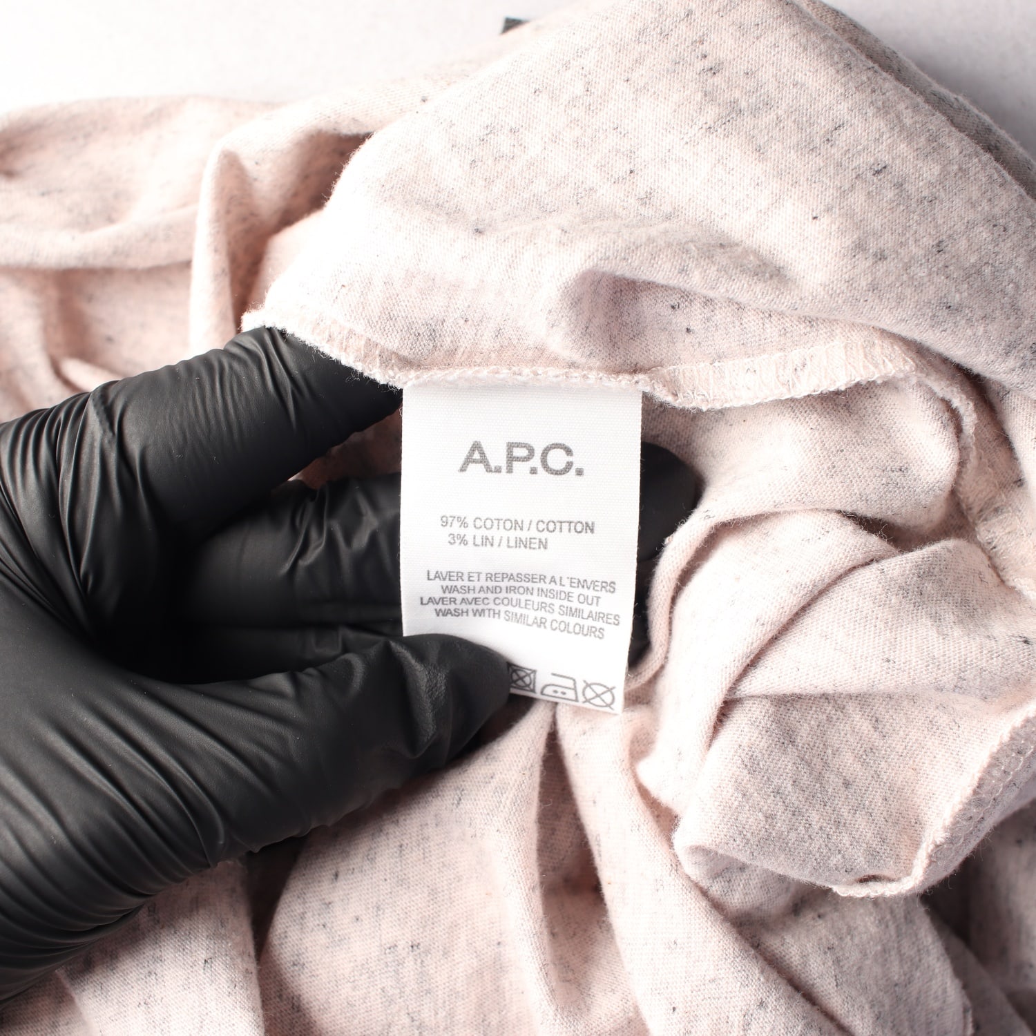 아페쎄 APC 린넨 썸머 반팔 티셔츠 이미지 4
