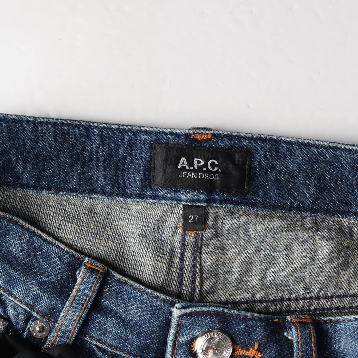 아페쎄 APC JEAN DROIT 슬림 스트레이트 데님 팬츠 상세 이미지 3