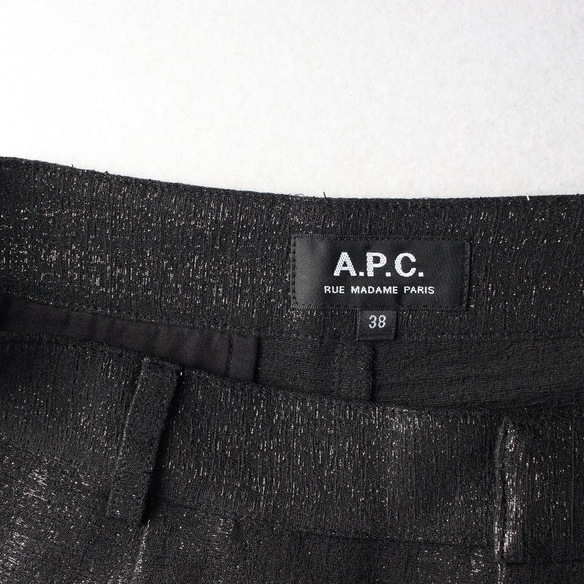 아페쎄 APC 메탈릭 블렌드 슬랙스 팬츠 상세 이미지 3