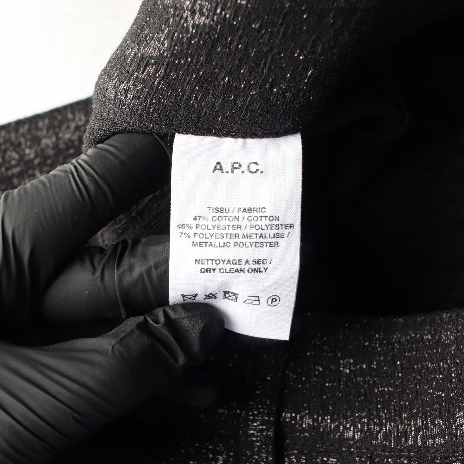 아페쎄 APC 메탈릭 블렌드 슬랙스 팬츠 이미지 4
