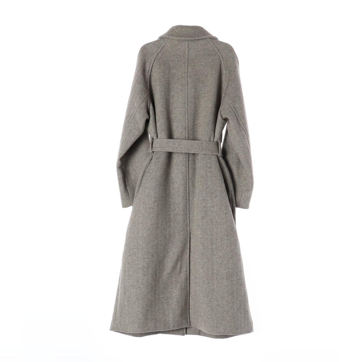 룩캐스트 22FW 벨트 울 롱 코트 상세 이미지 2