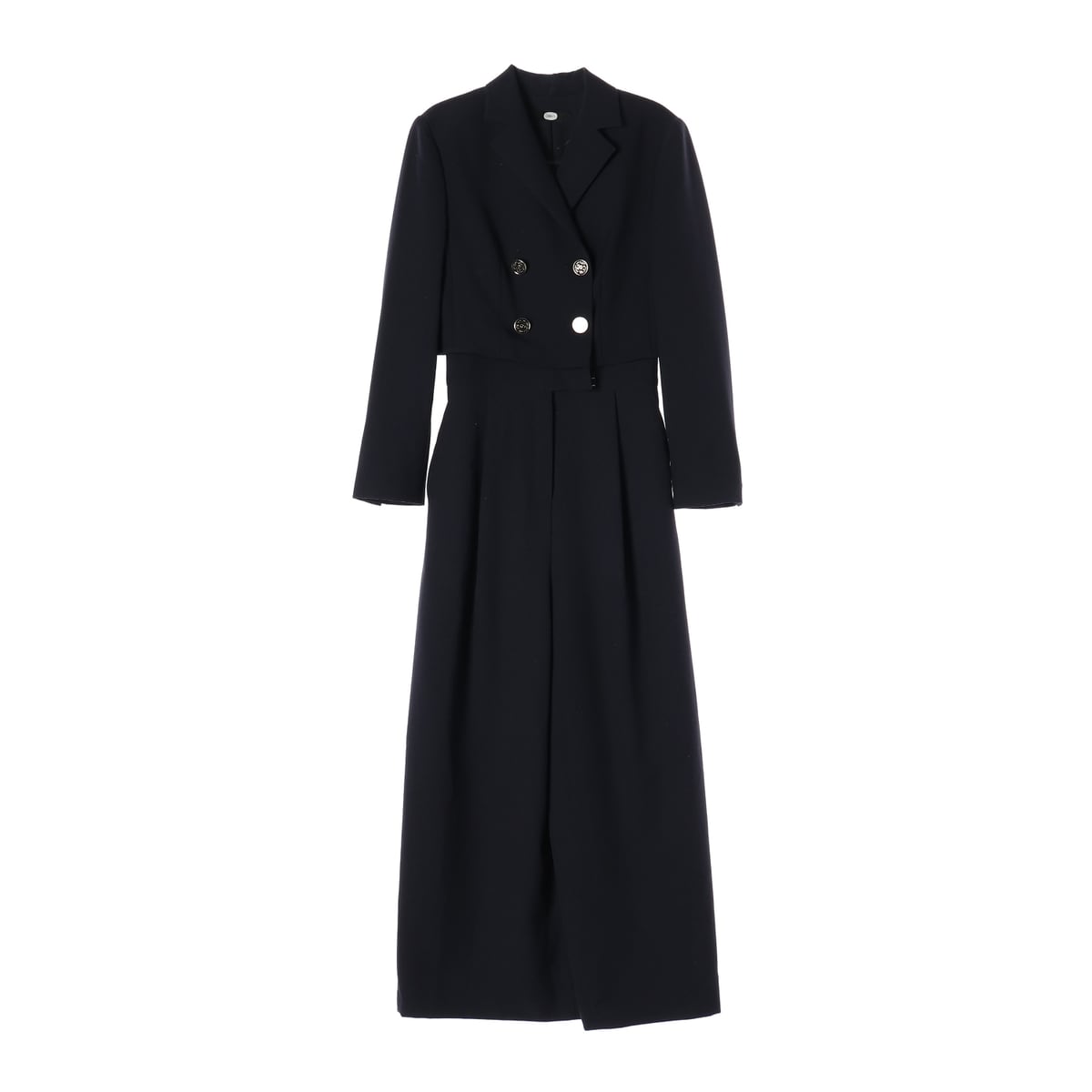 듀엘 22FW 더블 브레스트 와이드 점프수트 상세 이미지 1