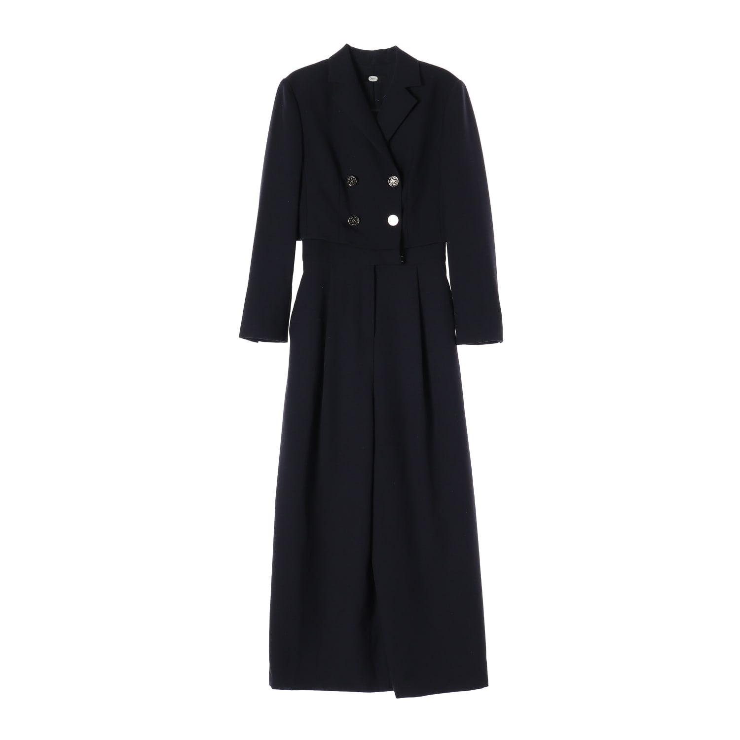 듀엘 22FW 더블 브레스트 와이드 점프수트 이미지 1