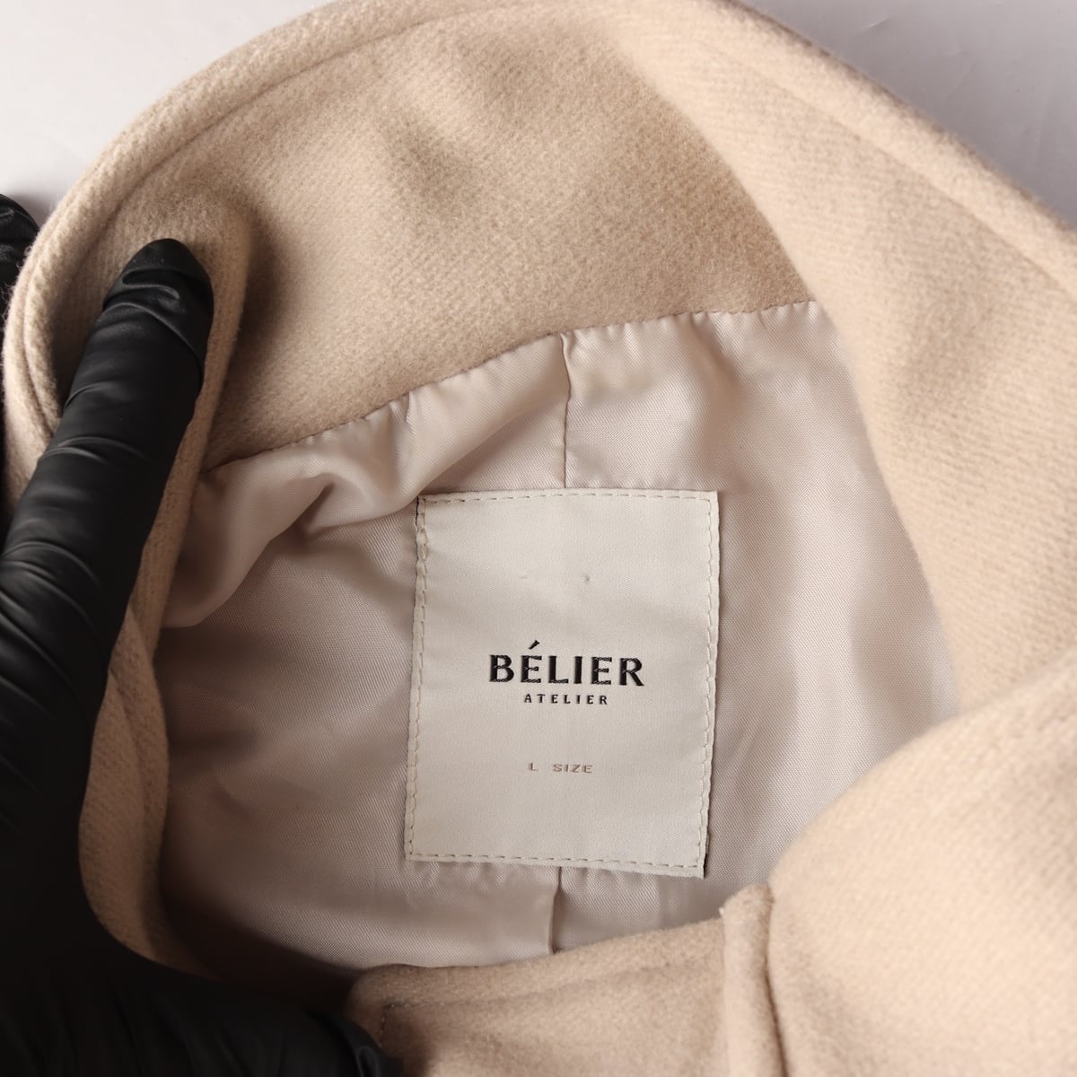벨리에 22FW 헤비울 블루종 봄버 재키 점퍼 상세 이미지 3