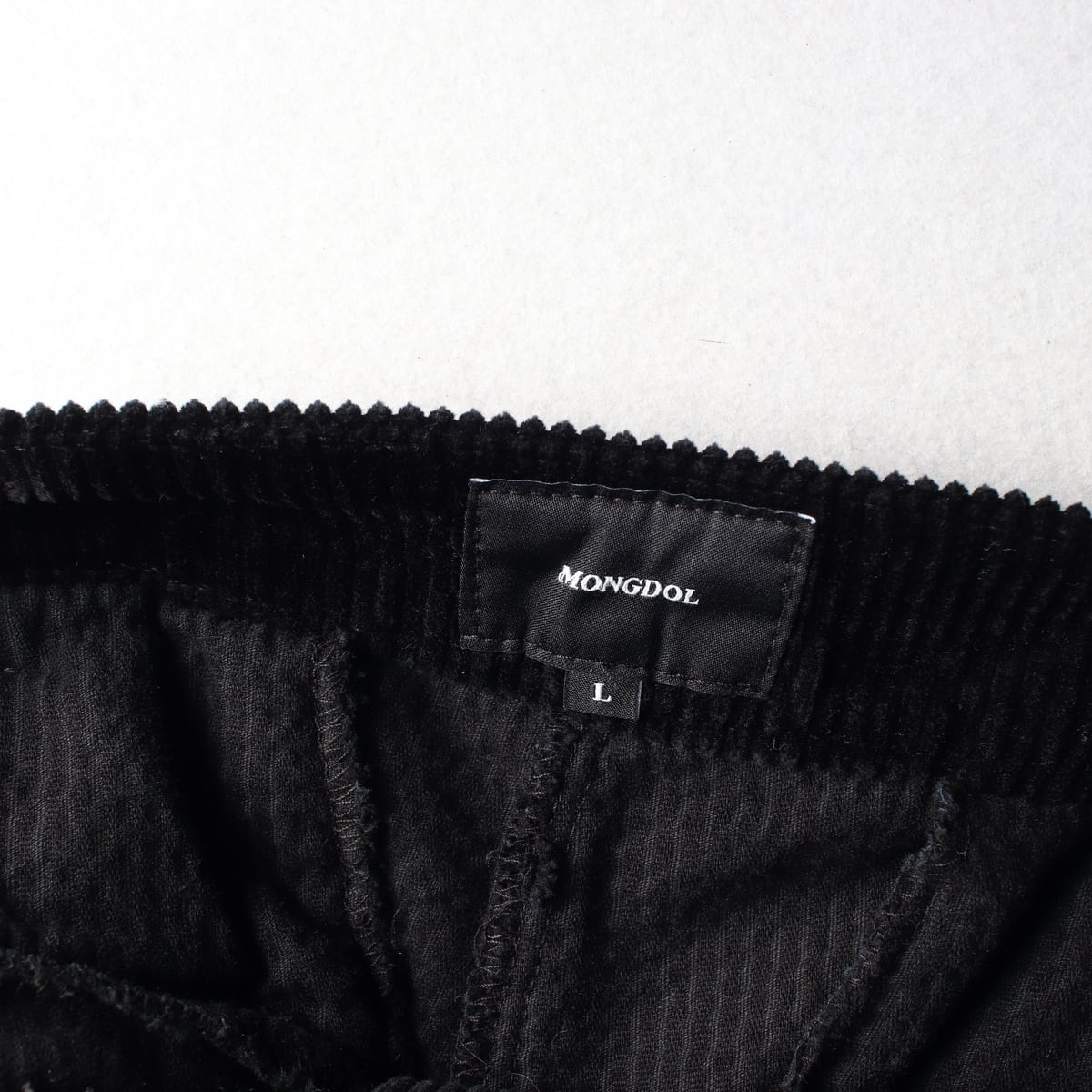몽돌 24FW 벨루어 코듀로이 와이드 팬츠 L 상세 이미지 3