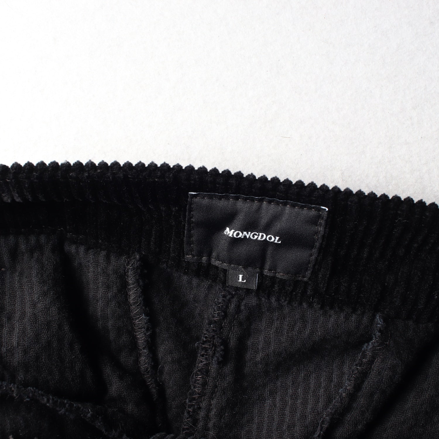 몽돌 24FW 벨루어 코듀로이 와이드 팬츠 L 이미지 3