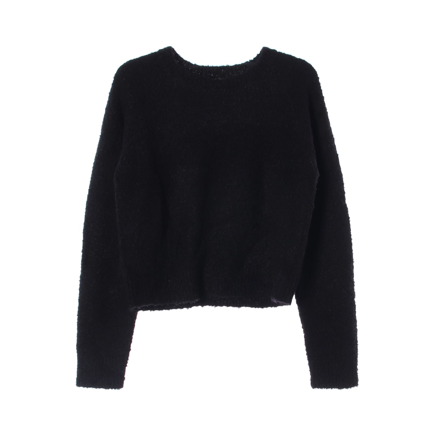 (새상품) 블루브릭 22FW winter 038 울 니트 스웨터 블랙 이미지 1