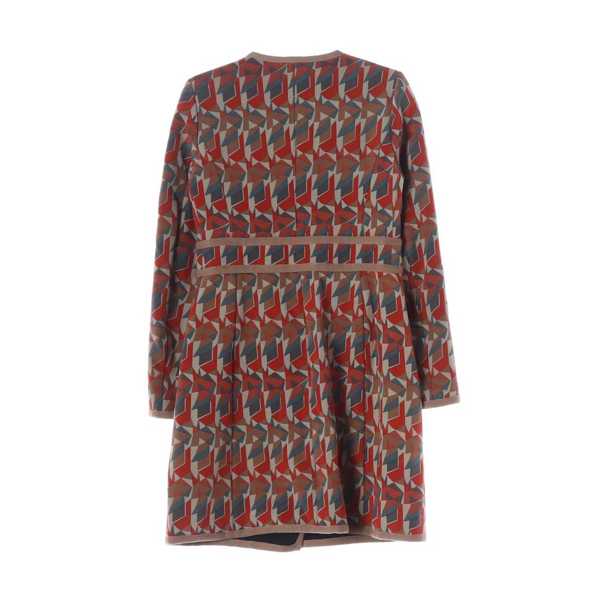 미쏘니 Missoni 기하학 패턴 실크 레귤러핏 재킷 상세 이미지 2