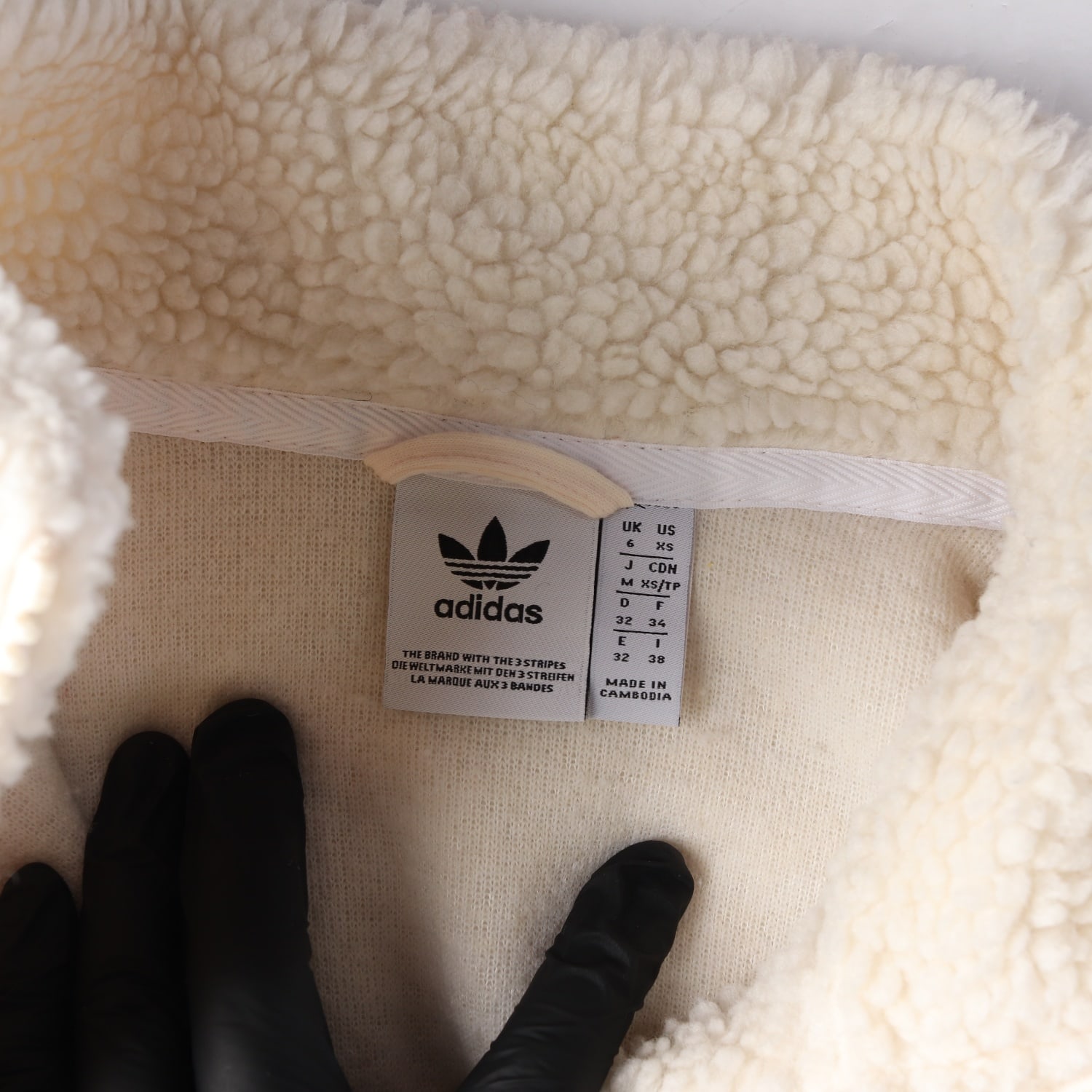 아디다스 22FW 로고 하프집업 플리스 이미지 3