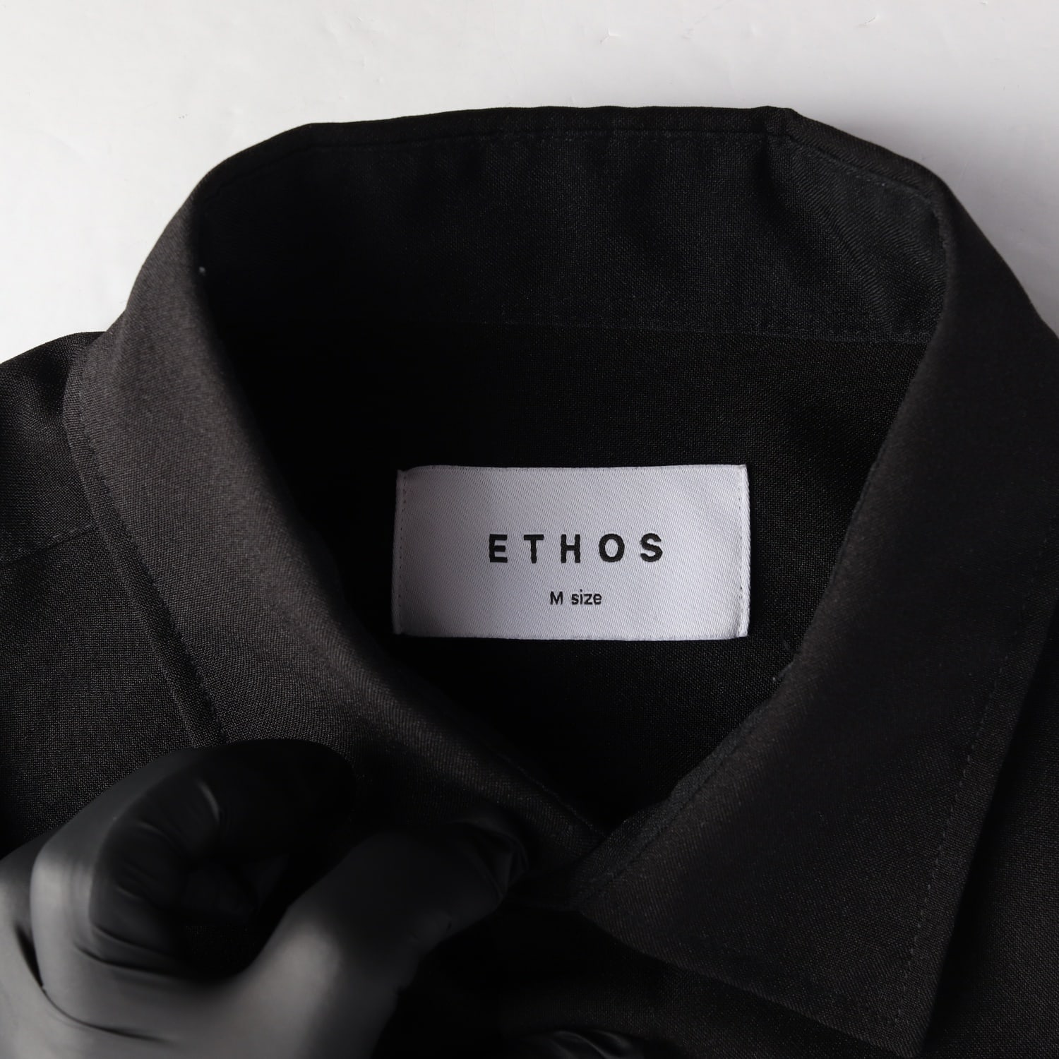 에토스 ETHOS 도트 패턴 오버핏 셔츠 이미지 3