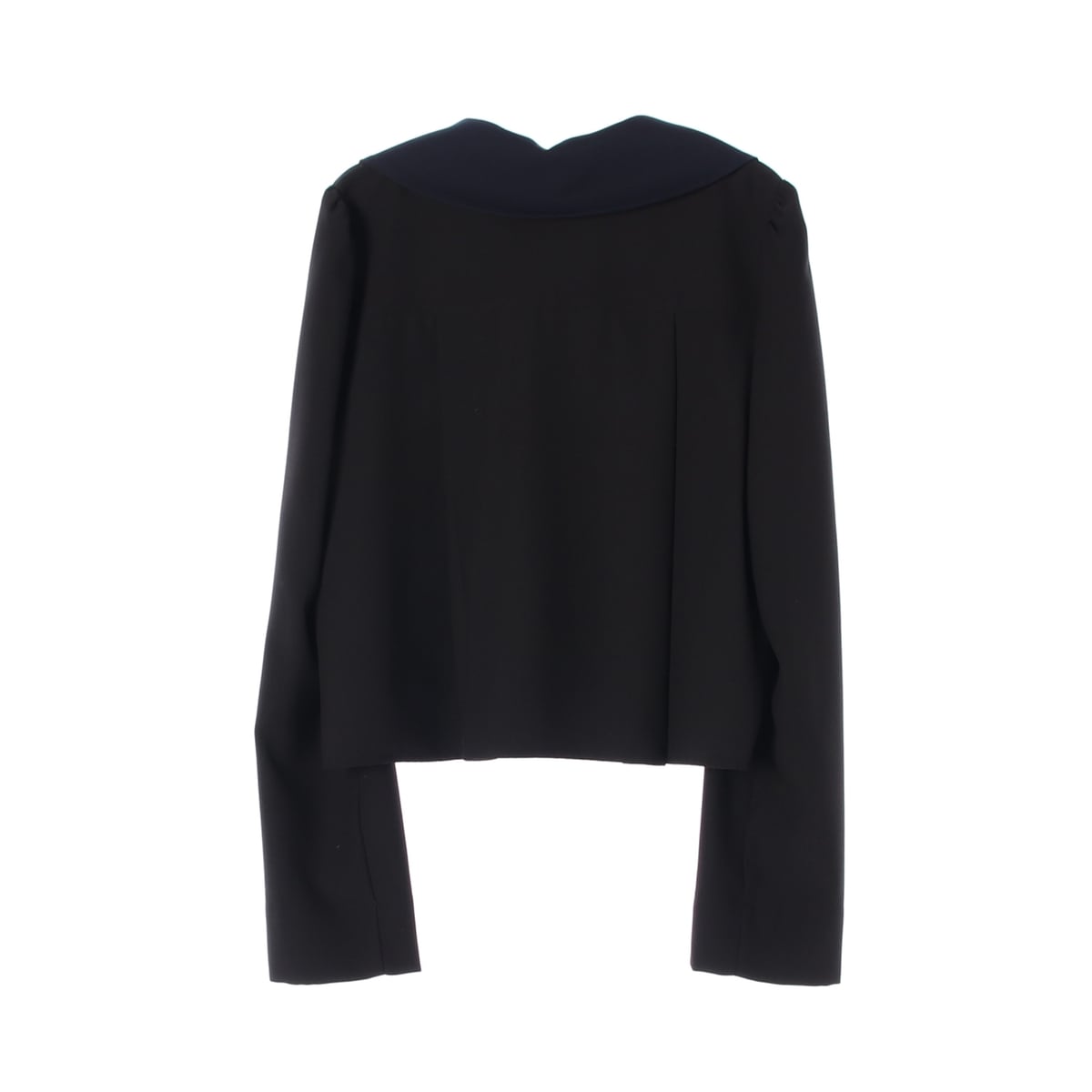 마론에디션 22FW 더블 브레스트 빅 칼라 크롭 재킷 상세 이미지 2