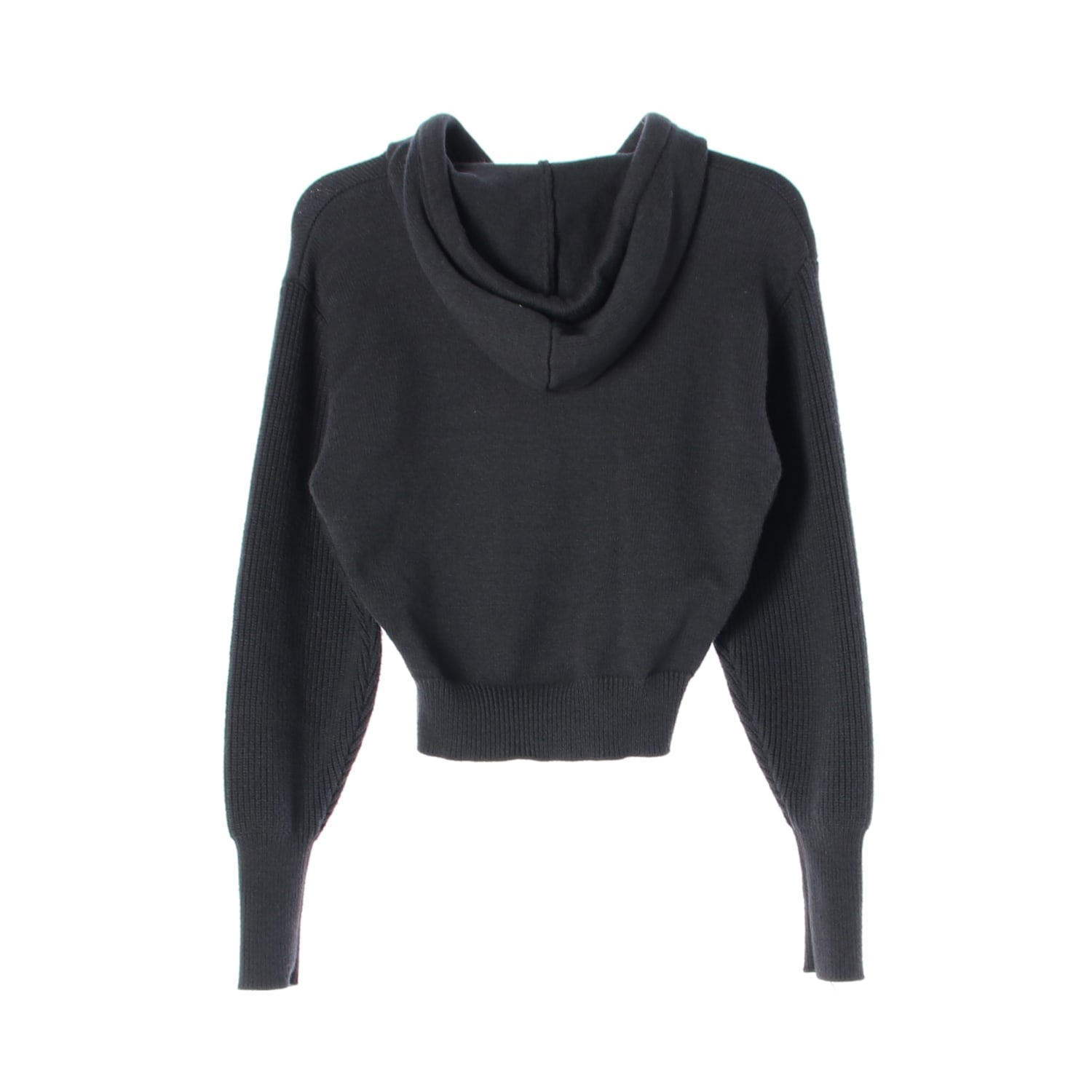 자라 ZARA 하프집업 니트 크롭 후드티 이미지 2