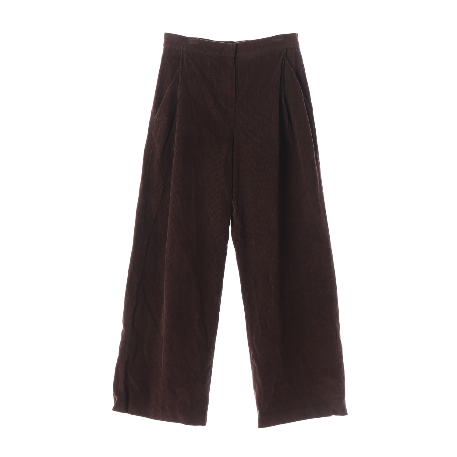 르 22FW 코듀로이 와이드 치노팬츠 브라운 이미지 1