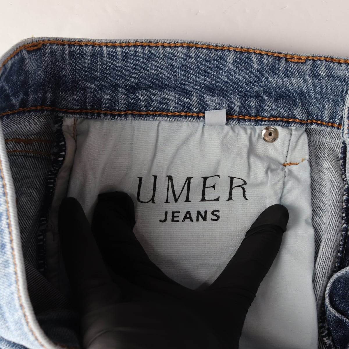 유메르 UMER 스트레이트 데님팬츠 상세 이미지 3