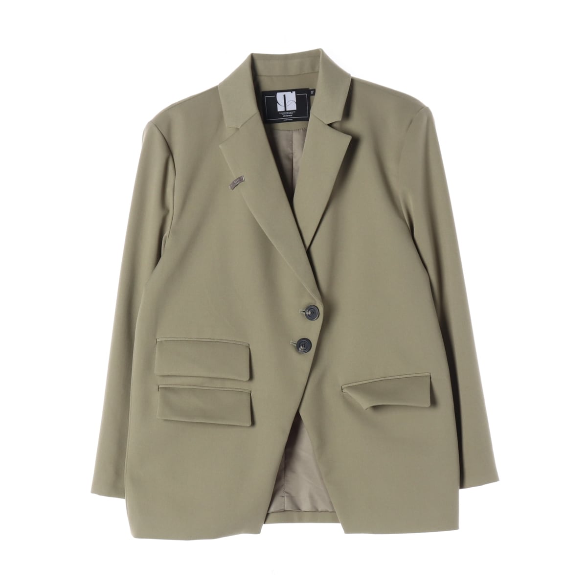 시티브리즈 21FW 싱글 버튼 블레이저 재킷 상세 이미지 1