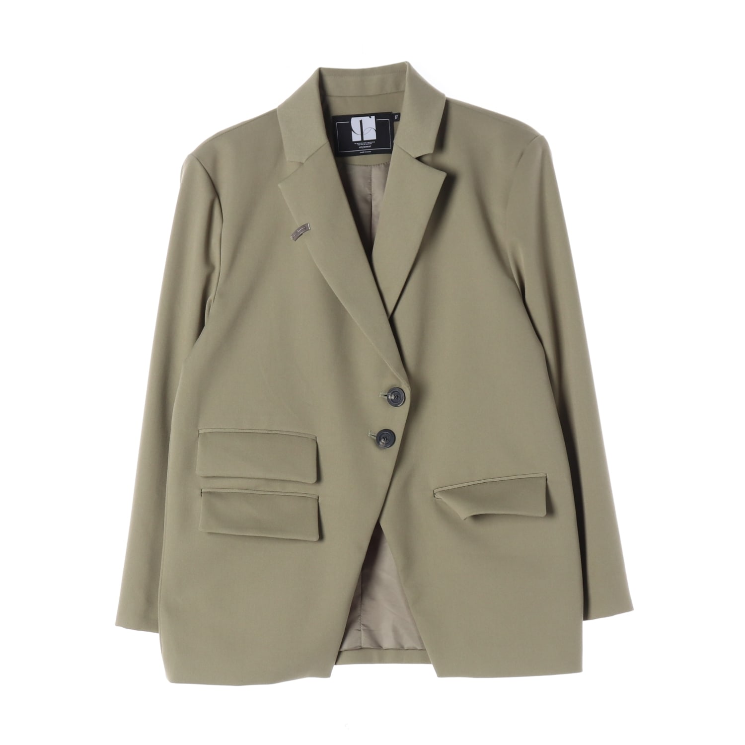 시티브리즈 21FW 싱글 버튼 블레이저 재킷 이미지 1