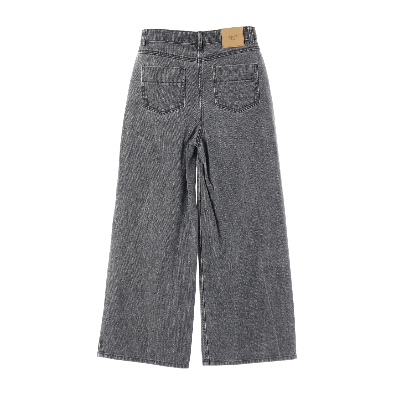 아틀리에 나인 25SS ESSENTIAL 워싱 와이드핏 데님팬츠 이미지 2