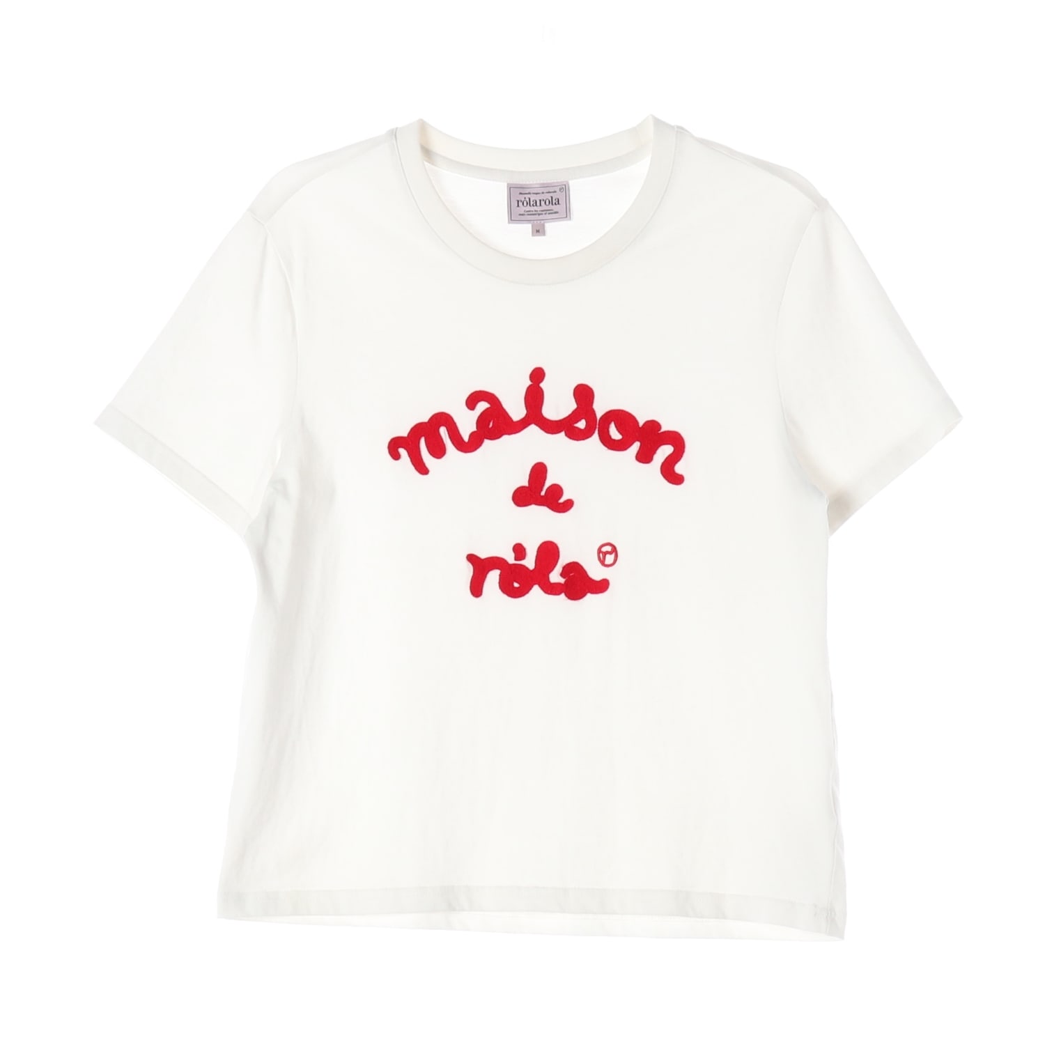 로라로라 24SS 'maison de rola' 그래픽 반팔 티셔츠 이미지 1