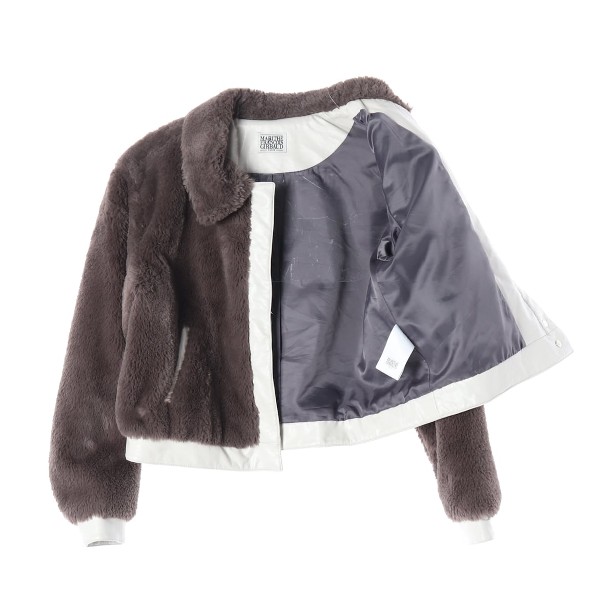 마리떼 프랑소와 저버 x 잉화 22FW 오버핏 퍼 재킷 상세 이미지 2
