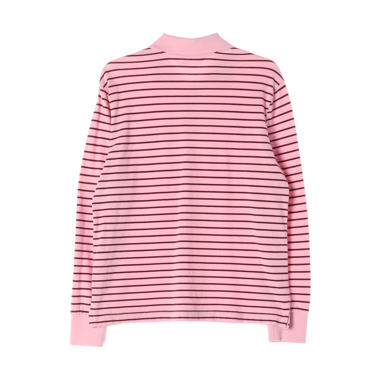 문선 24FW 스트라이프 면 레귤러핏 긴팔 카라 티셔츠 이미지 2