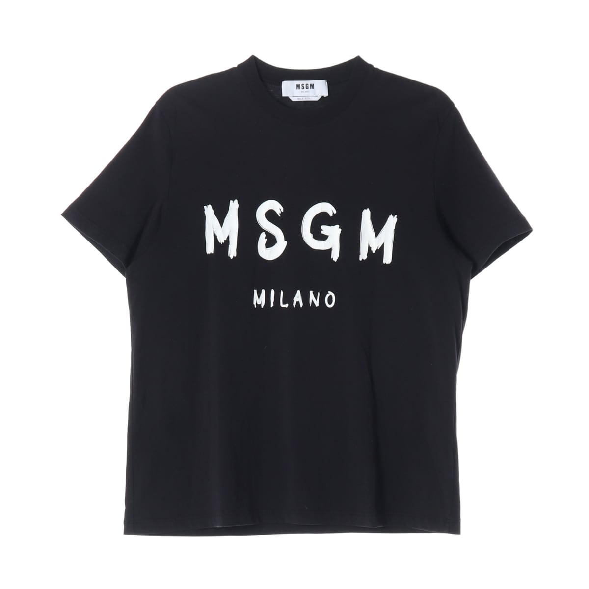 엠에스지엠 MSGM 로고 코튼 반팔 티셔츠 상세 이미지 1