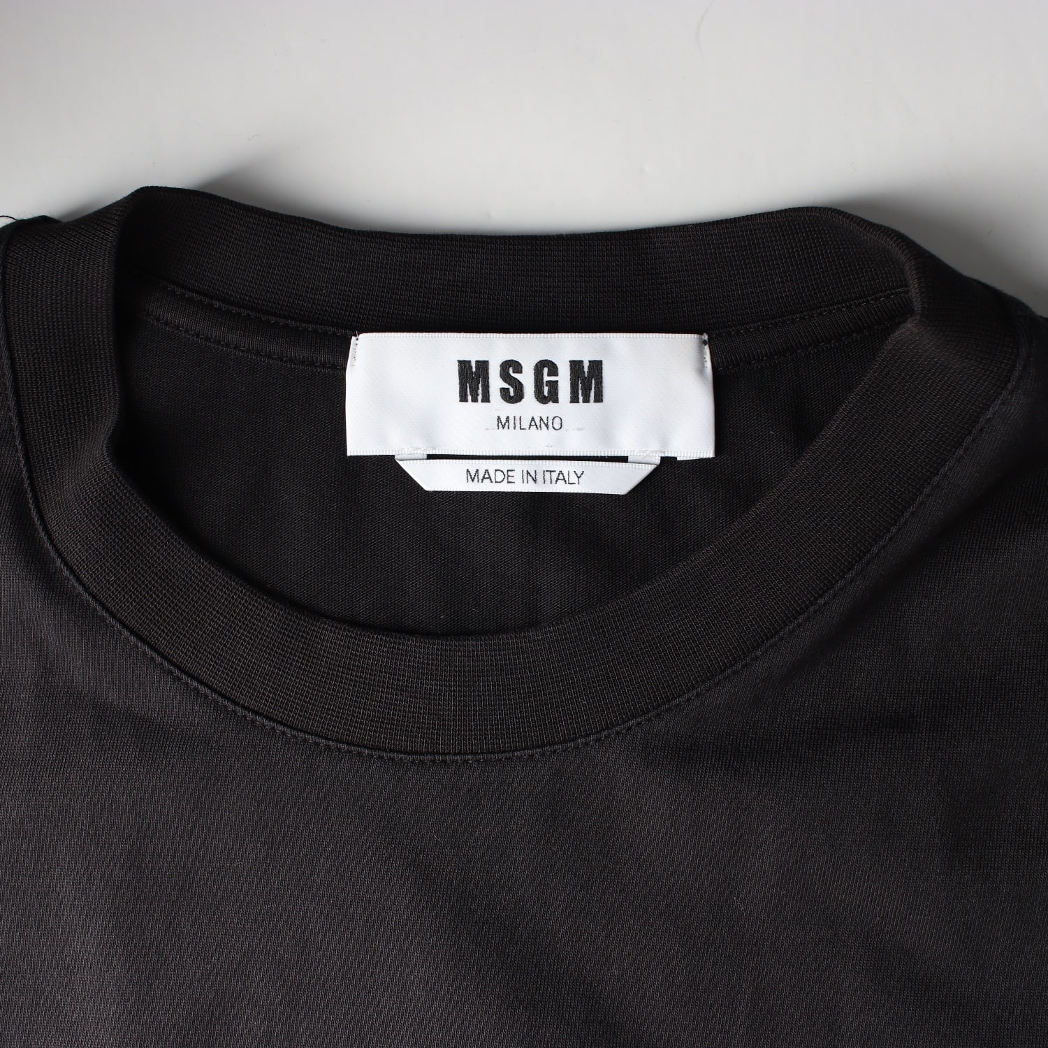 엠에스지엠 MSGM 로고 코튼 반팔 티셔츠 이미지 3