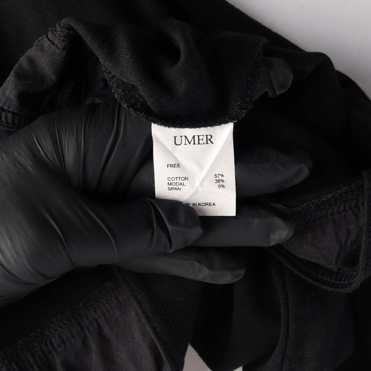 유메르 코튼 모달 블렌드 라운드넥 반팔 티셔츠 상세 이미지 4