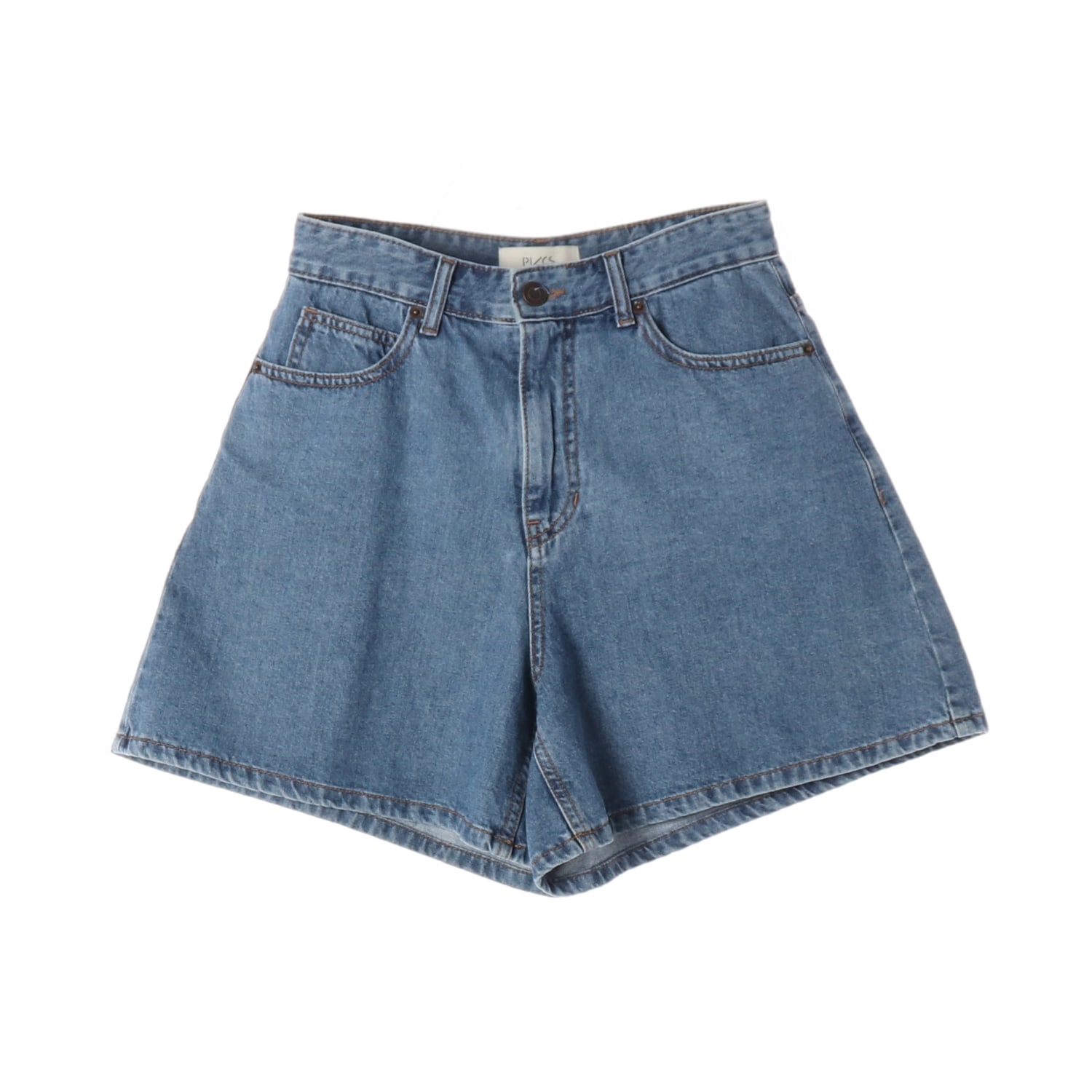 프븏스 24SS 와이드핏 데님 숏팬츠