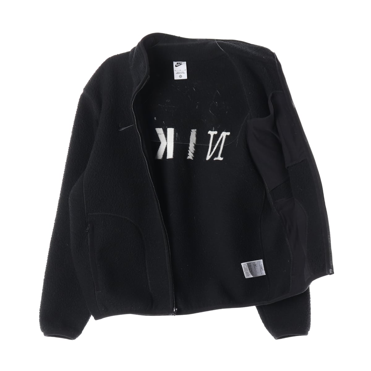 나이키 25FW 클럽 남성 윈터라이즈드 재킷 플리스 셰르파 상세 이미지 2