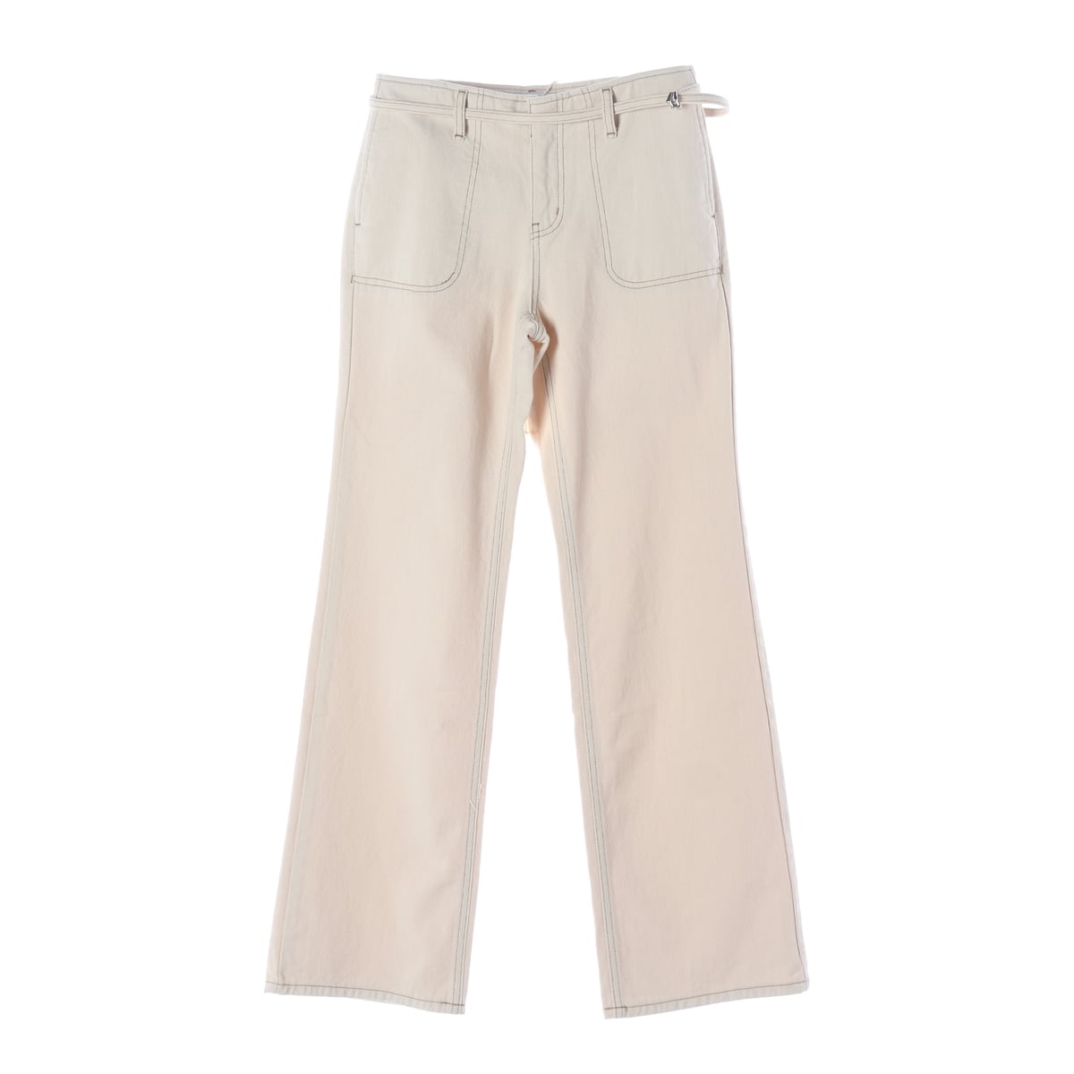 (새상품) 기준 23SS CHCOJEANS 대비 스티치 스트레이트핏 면 팬츠 상세 이미지 1