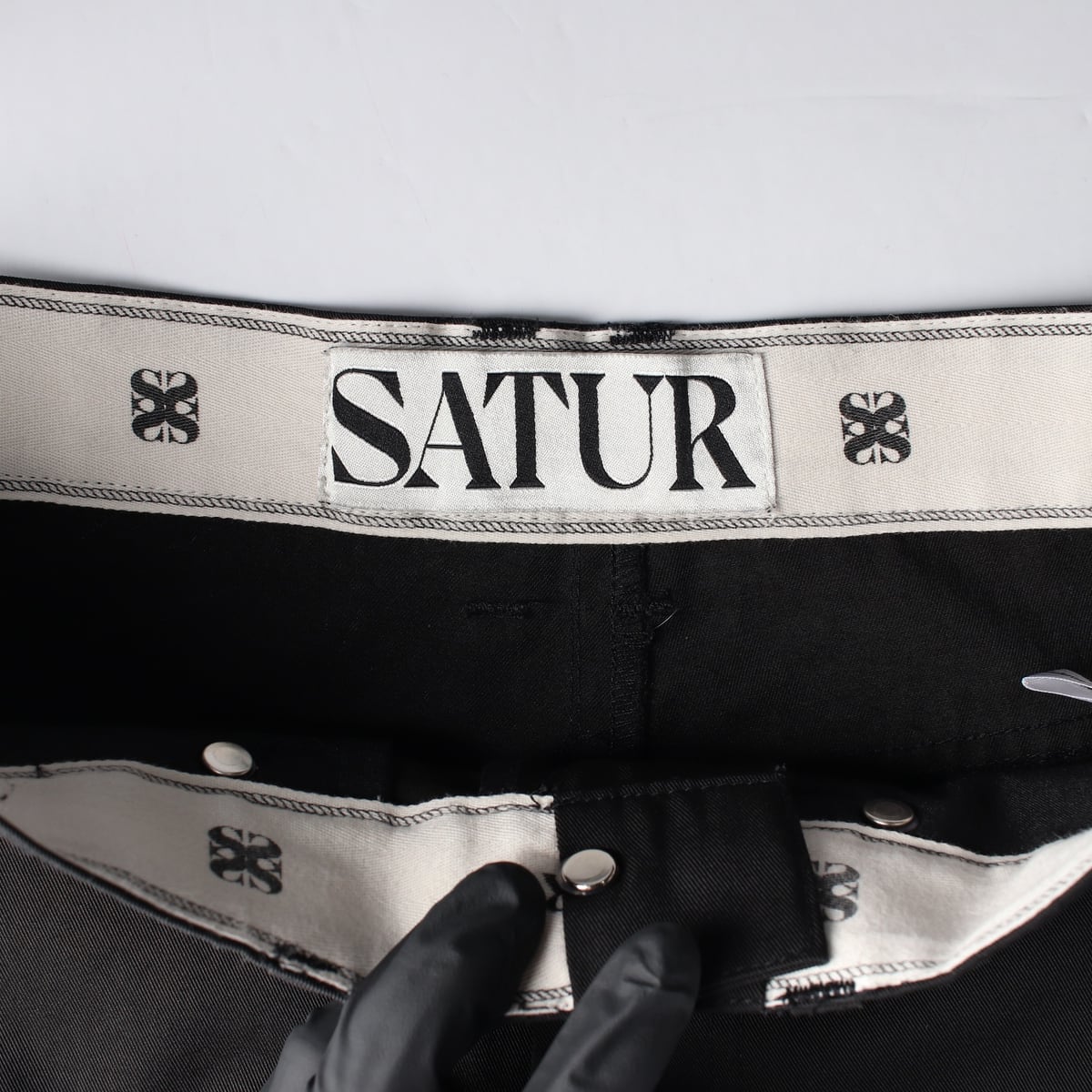 세터 SATUR 22FW 토리노 웨스턴 투 톤 팬츠 상세 이미지 3