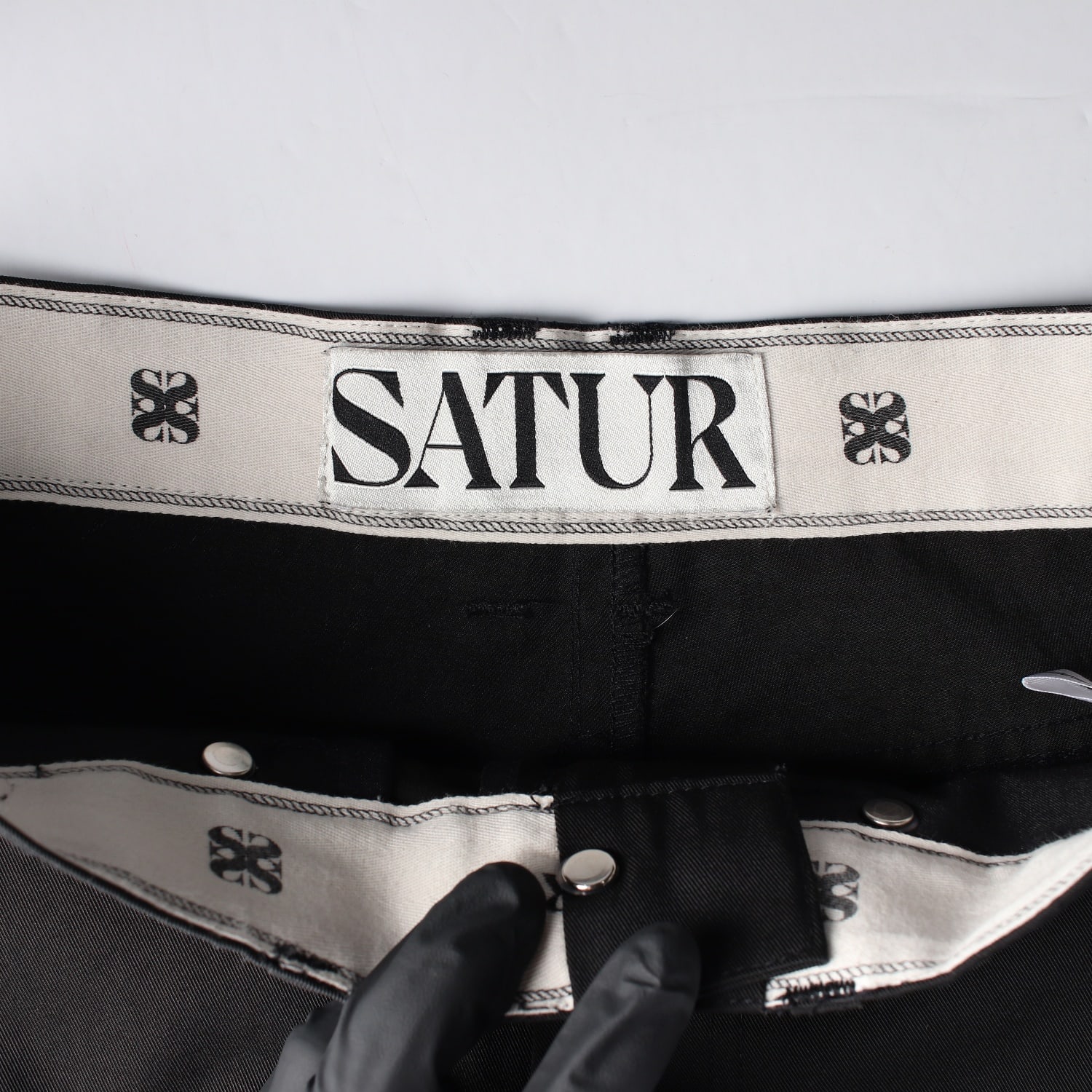 세터 SATUR 22FW 토리노 웨스턴 투 톤 팬츠 이미지 3
