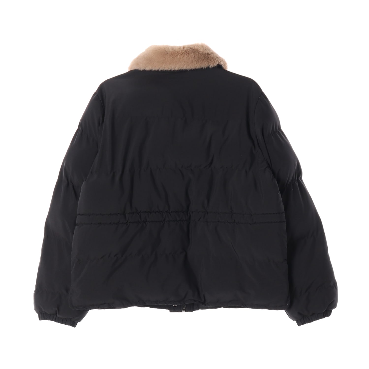 온앤온 21FW 퍼 카라 숏 패딩 이미지 3
