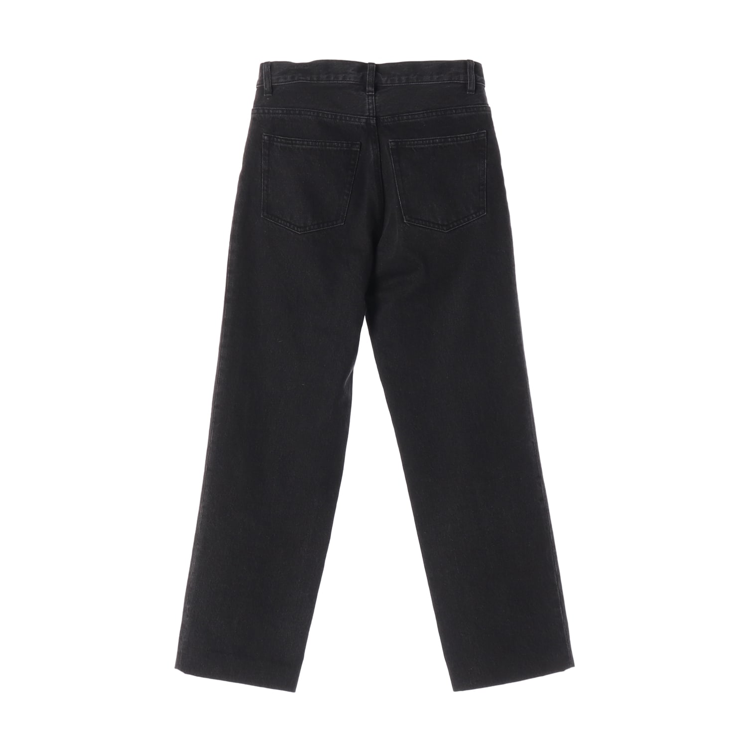 아페쎄 APC 23FW 스트레이트 데님 팬츠 워시드 블랙 이미지 2
