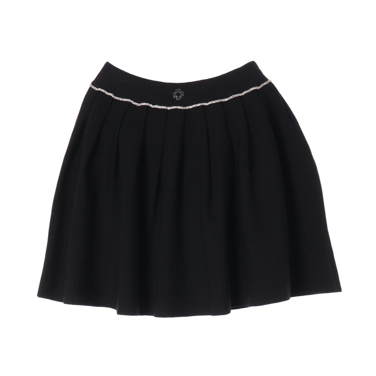 마쥬 24SS 플리츠 미니 스커트 블랙 상세 이미지 1