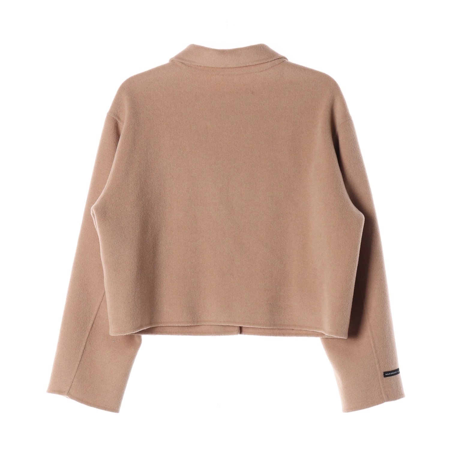 몽돌 22FW 울 블렌드 카라 숏 코트 이미지 2