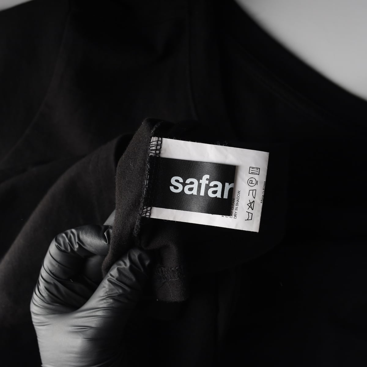 사파리스팟 레터링 그래픽 프린트 사파리 반팔 티셔츠 상세 이미지 3