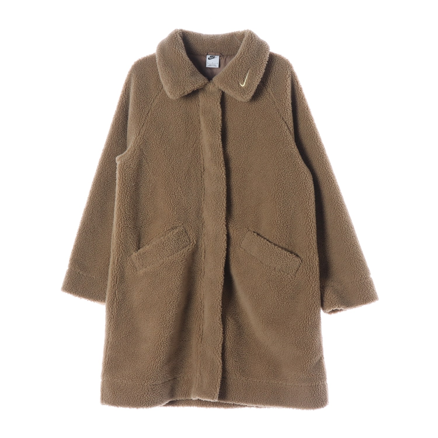 나이키 22FW 빅로고 자수 오버핏 플리스 코트 이미지 1