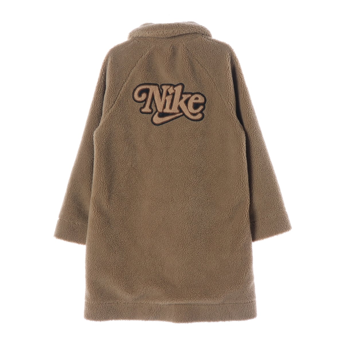 나이키 22FW 빅로고 자수 오버핏 플리스 코트 상세 이미지 3