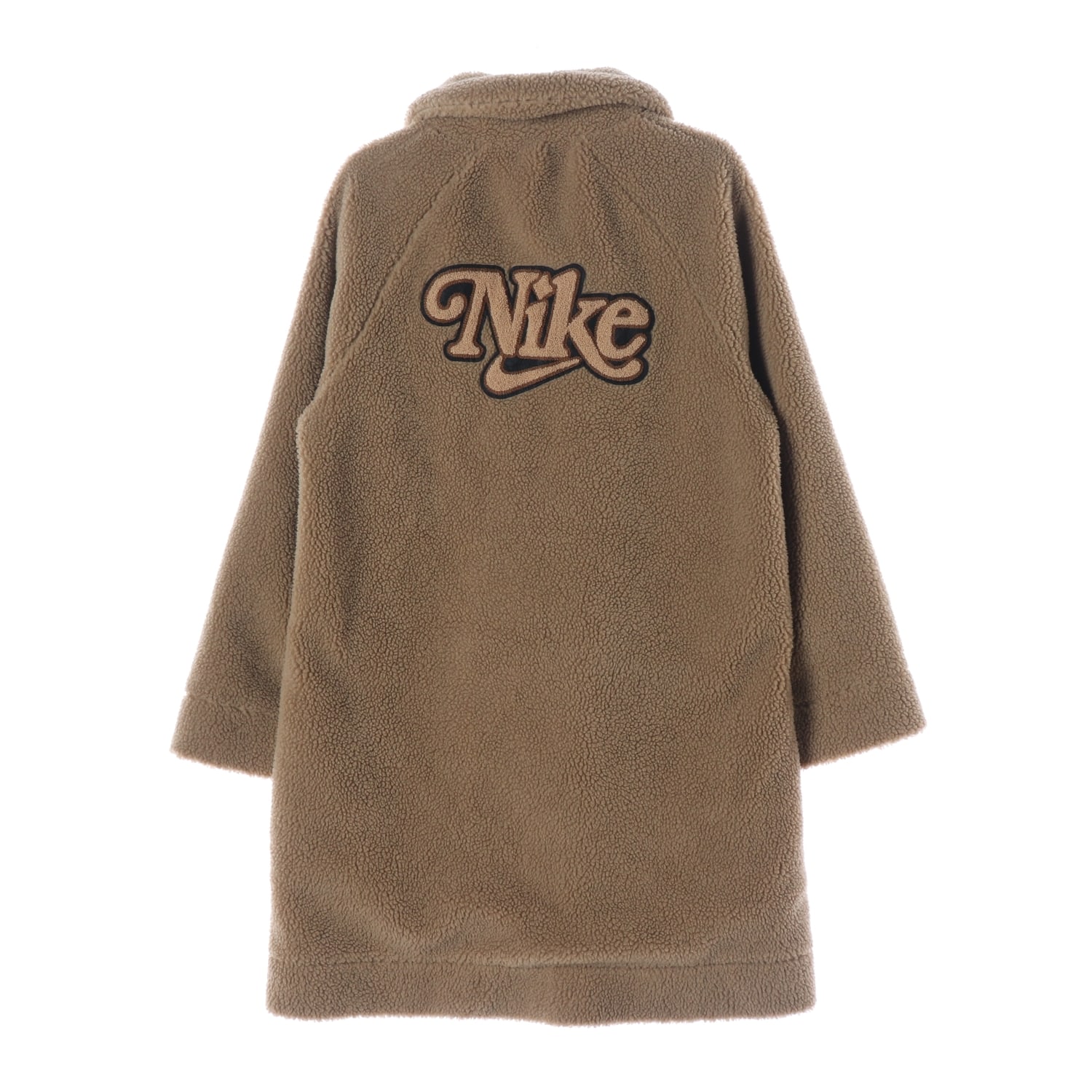 나이키 22FW 빅로고 자수 오버핏 플리스 코트 이미지 3