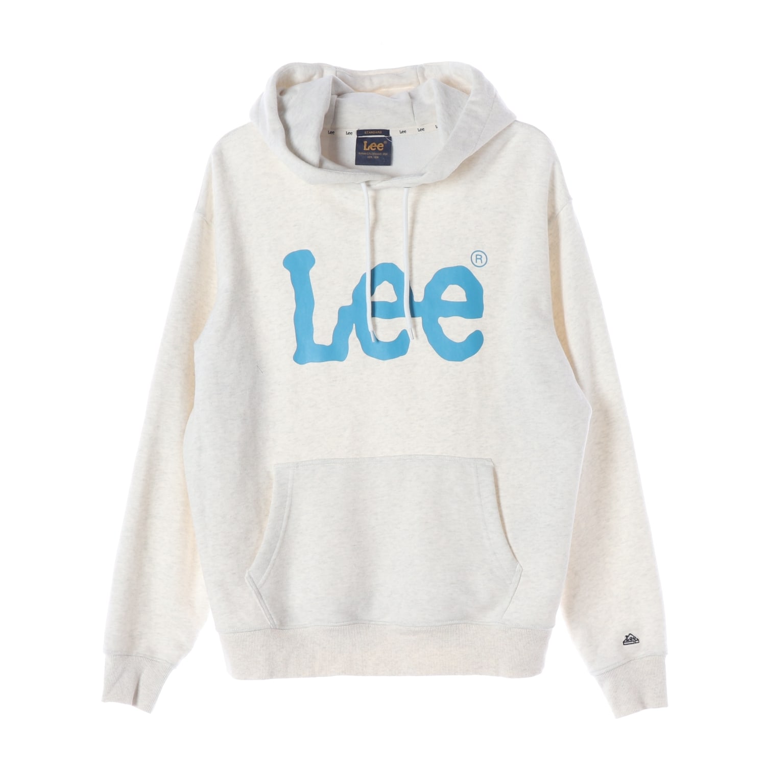리 Lee 25SS 빅로고 프린트 오버핏 코튼 후드티 이미지 1