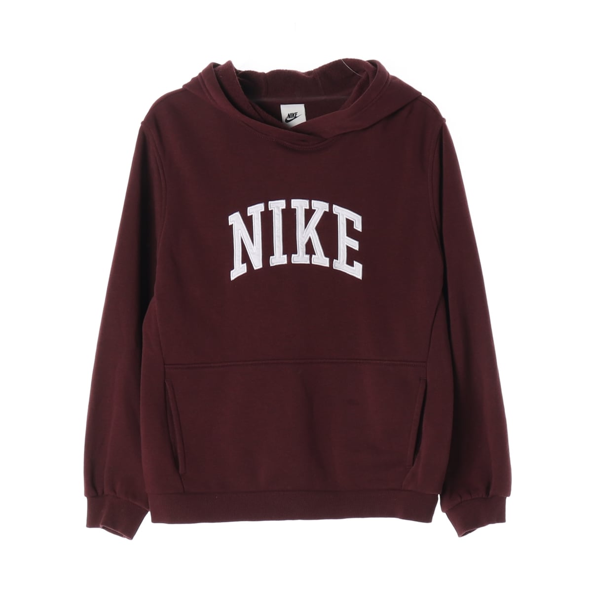 나이키 키즈 24FW 아치 로고 기모 후드티 후디 버건디 상세 이미지 1