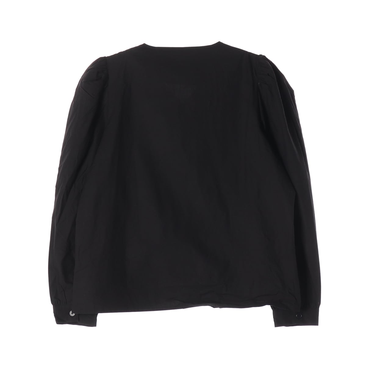 (새상품) 논로컬 22FW 러플 디테일 브이넥 블라우스 상세 이미지 2