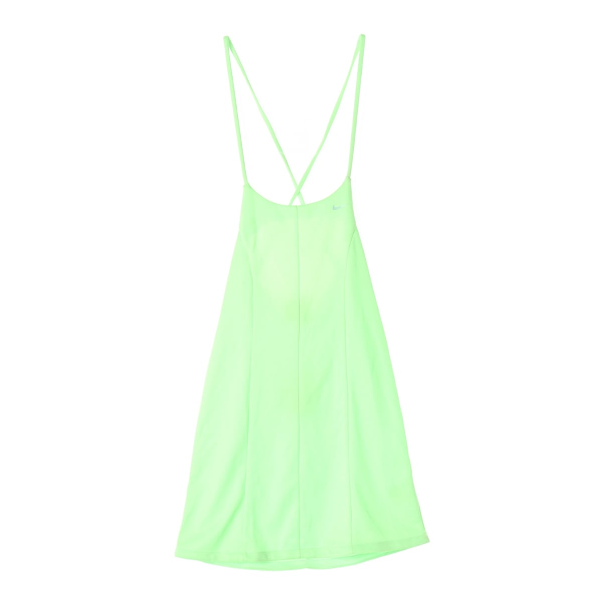 (새상품) 나이키 21SS 아이콘 클래쉬 미니 슬리브리스 원피스 라임 상세 이미지 1