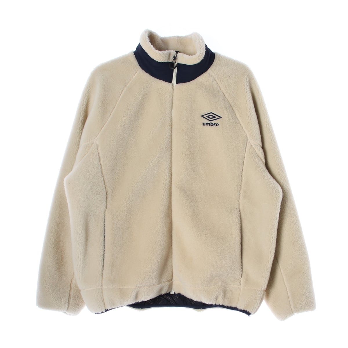 엄브로 21FW 로고 자수 스탠드넥 플리스 풀집업 상세 이미지 1