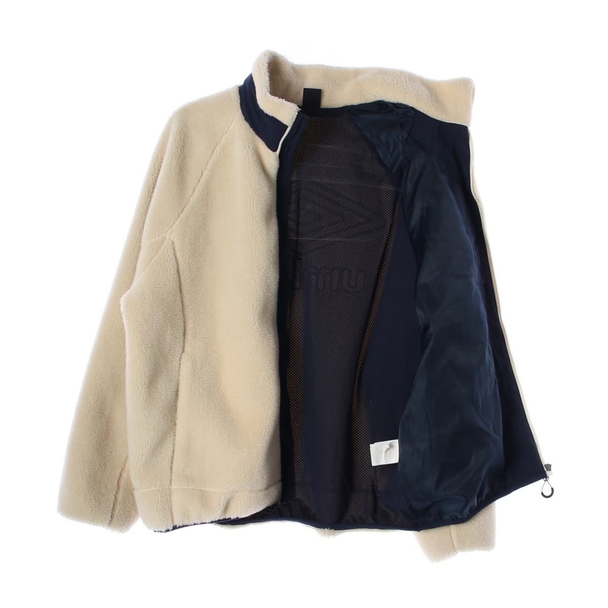 엄브로 21FW 로고 자수 스탠드넥 플리스 풀집업 상세 이미지 2