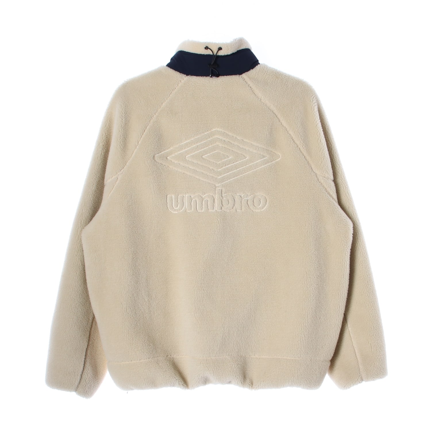 엄브로 21FW 로고 자수 스탠드넥 플리스 풀집업 이미지 3