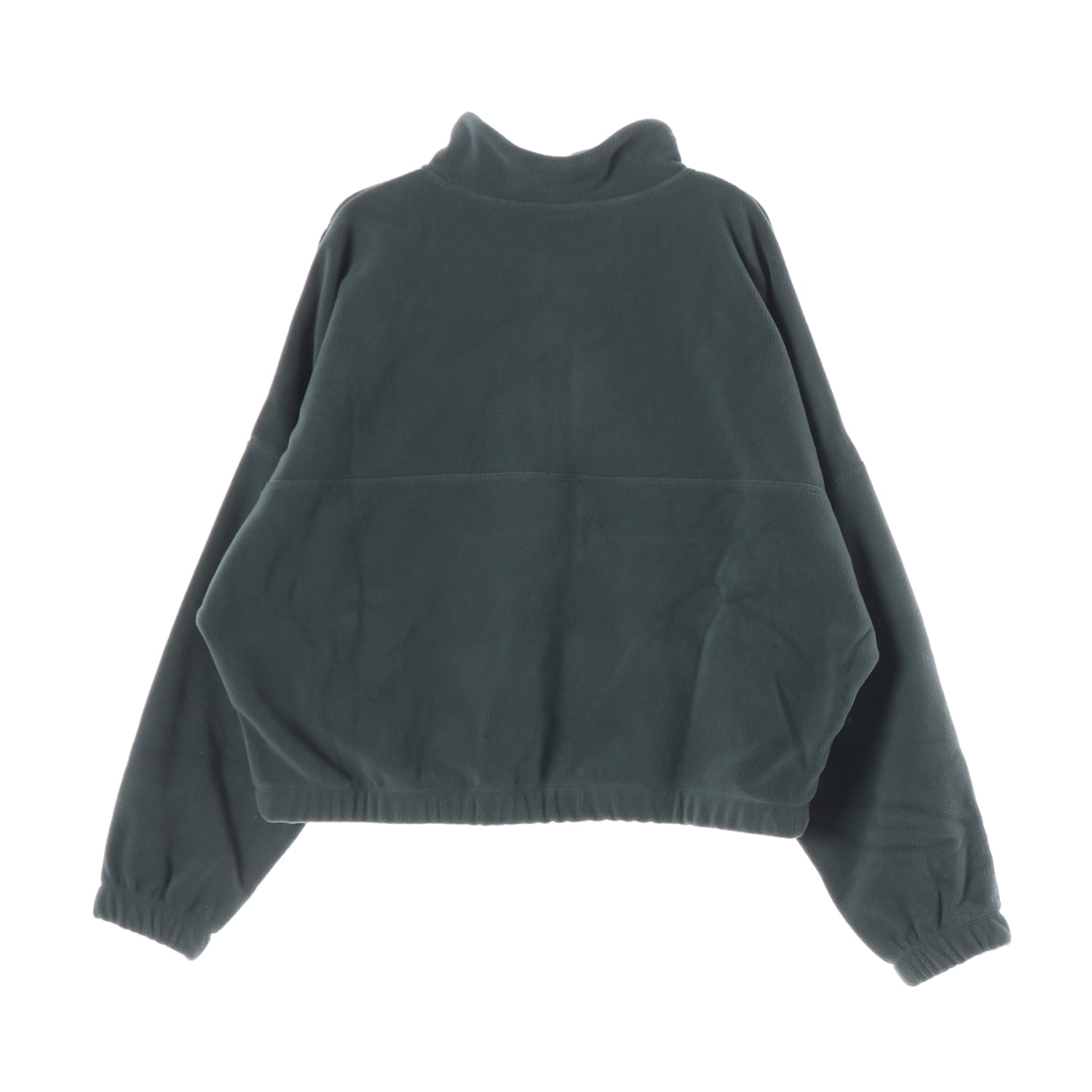 나이키 24FW 원 써마핏 오버사이즈 하프 집 플리스 탑 빈티지 그린 화이트 이미지 2