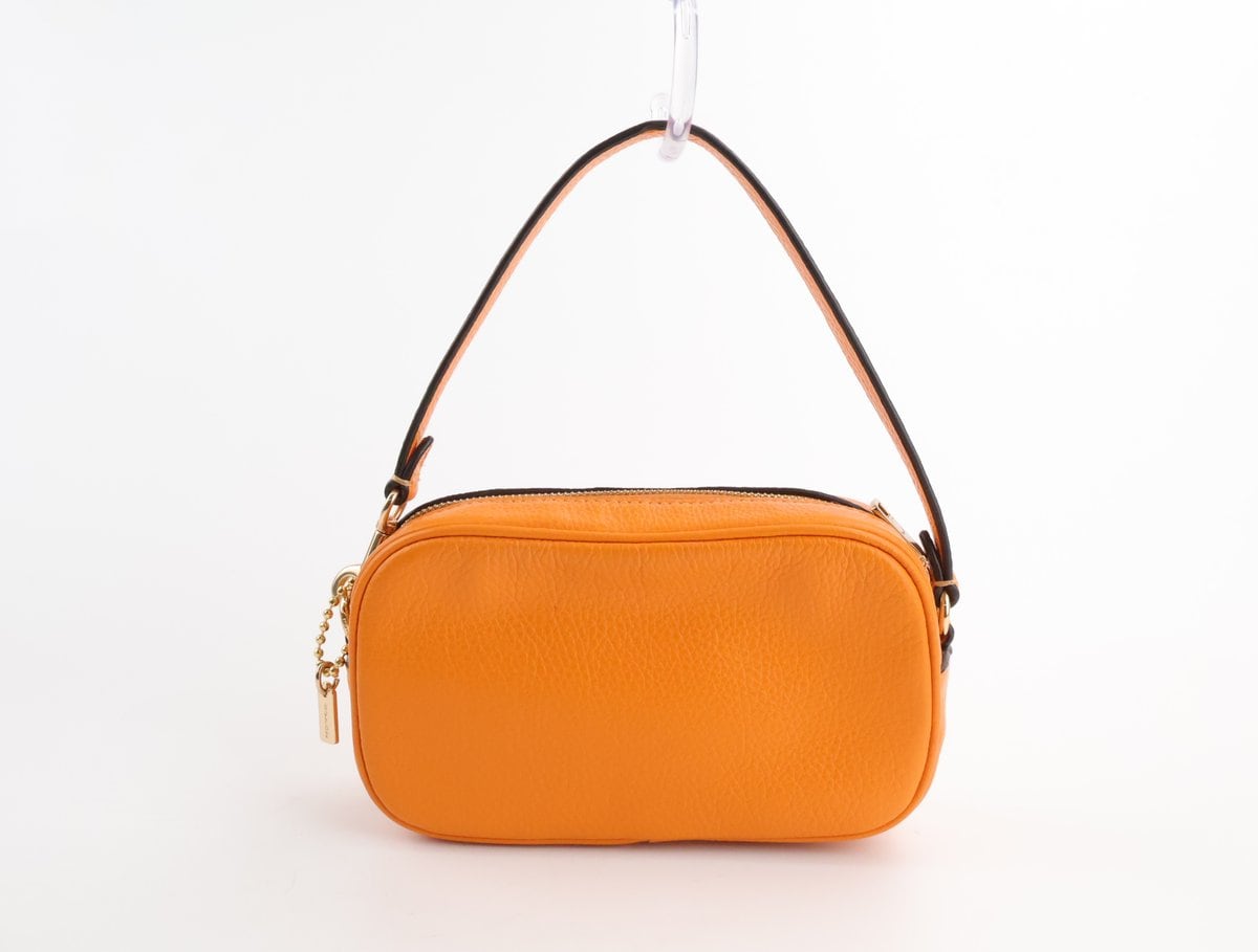 코치 Jamie Wristlet 제이미 리스틀릿 미니백 토트백 오렌지 상세 이미지 3