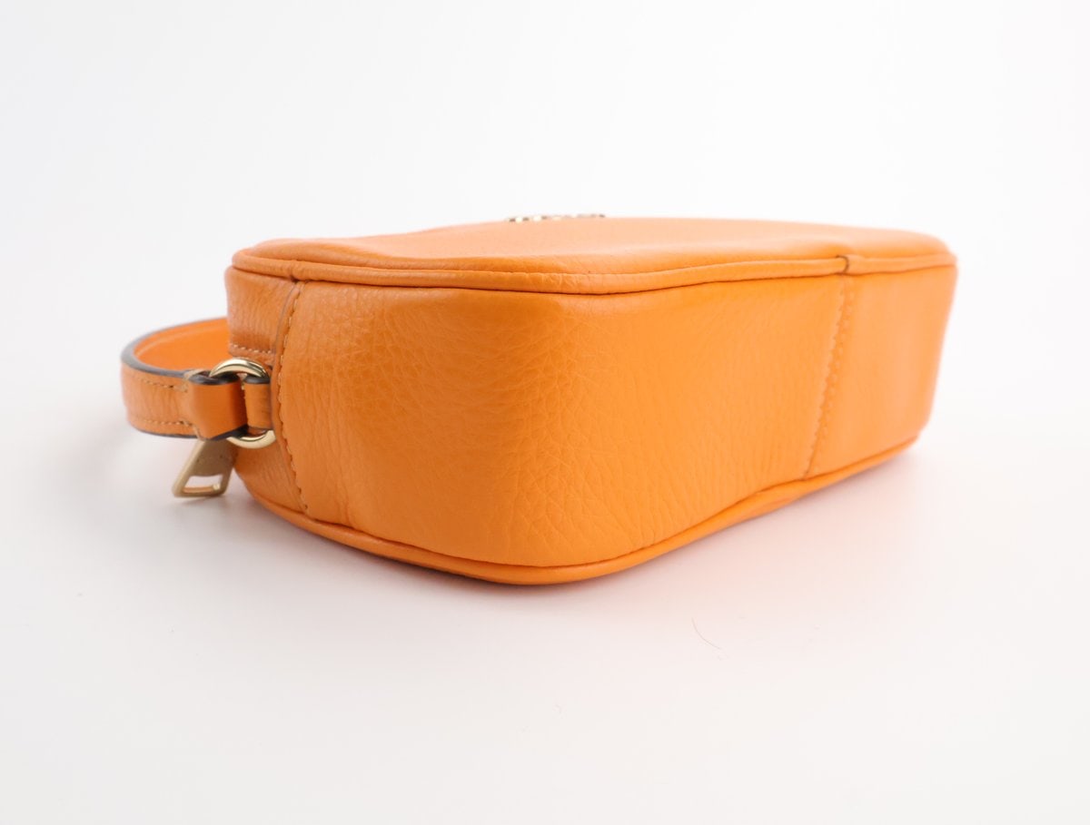 코치 Jamie Wristlet 제이미 리스틀릿 미니백 토트백 오렌지 이미지 5